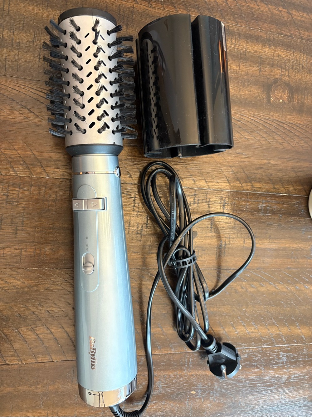 BaByliss Silver and Black Hot Air Styling Brush